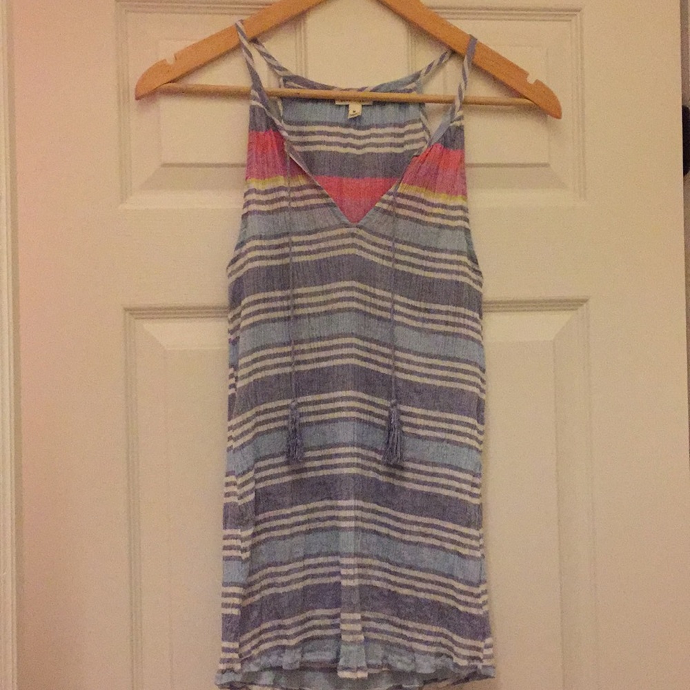 Soft Joie crinkle tank